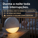 Ruído Branco com Luminária Luz Noturna Recarregável - BabySleep®