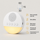 Ruído Branco com Luminária Luz Noturna Recarregável - BabySleep®