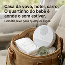 Ruído Branco com Luminária Luz Noturna Recarregável - BabySleep®