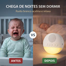 Ruído Branco com Luminária Luz Noturna Recarregável - BabySleep®