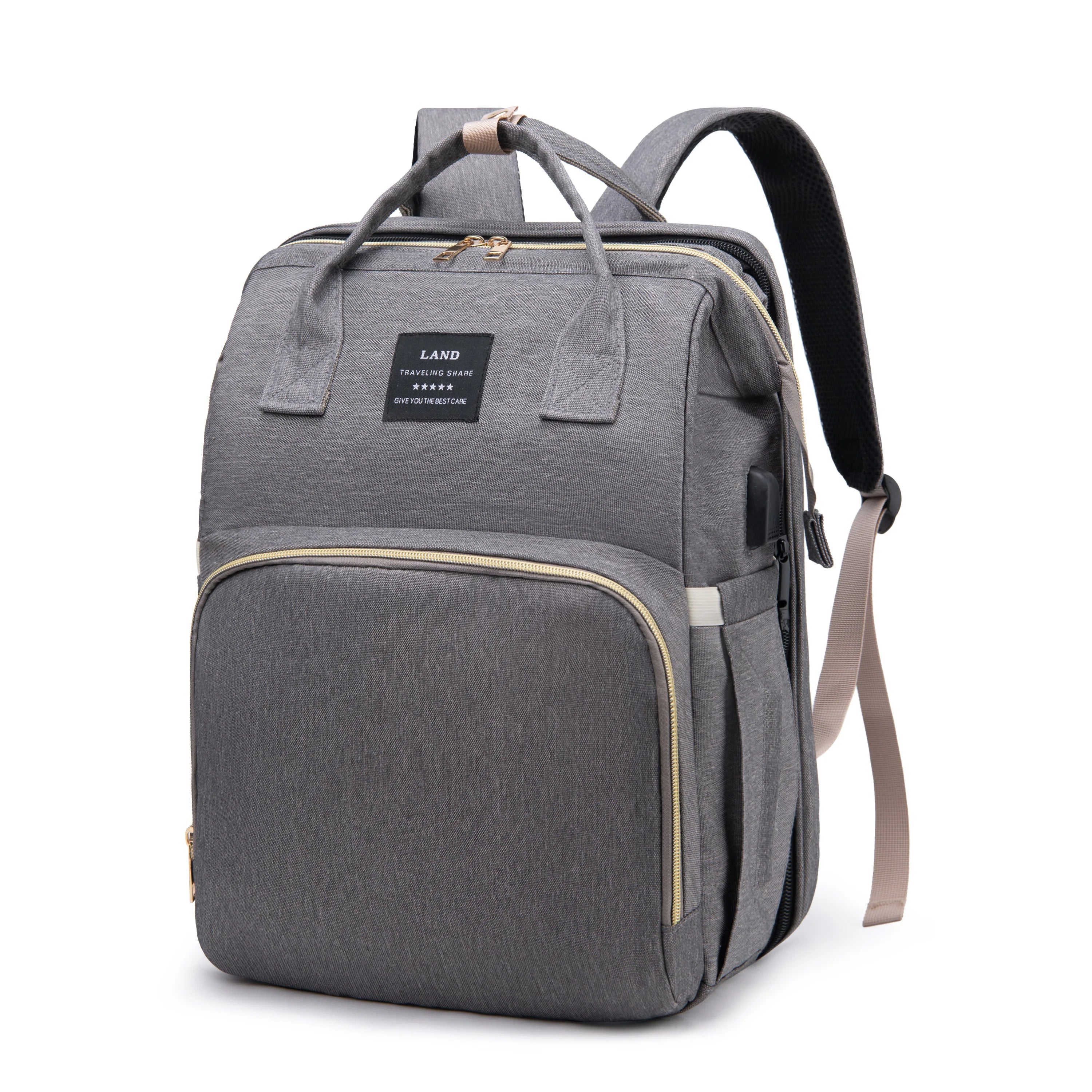 Mochila Maternidade com Berço Dobrável Integrado