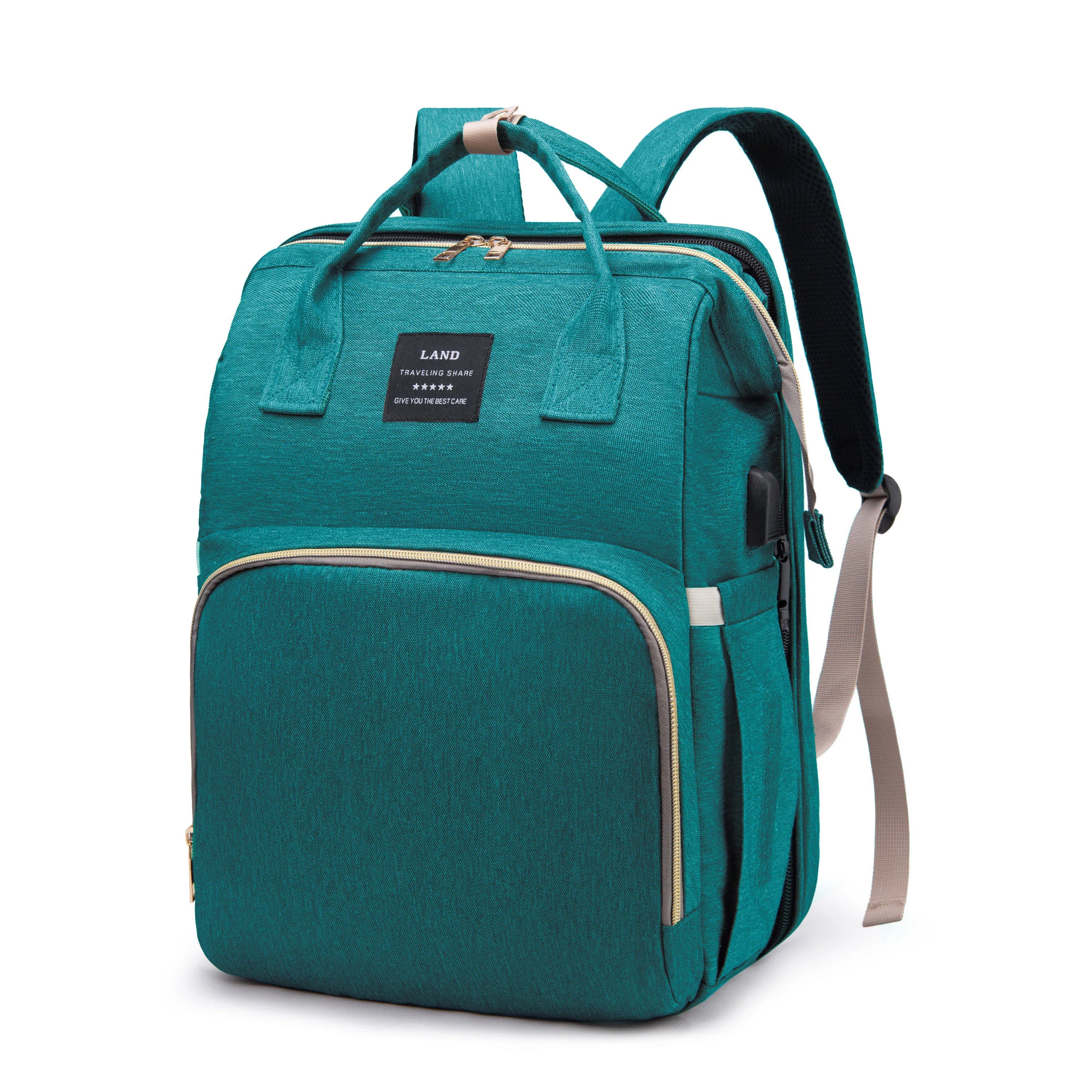 Mochila Maternidade com Berço Dobrável Integrado