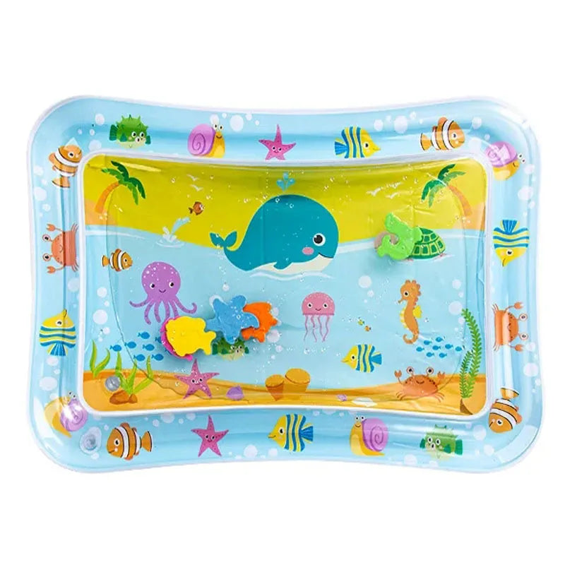 Tapete Aquático Inflável para Bebês — Estimulação Sensorial