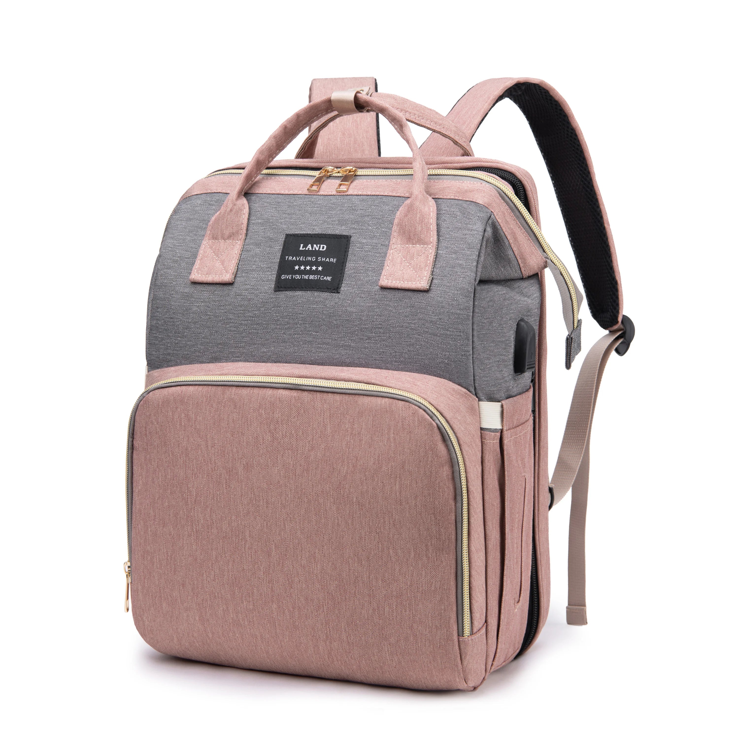 Mochila Maternidade com Berço Dobrável Integrado