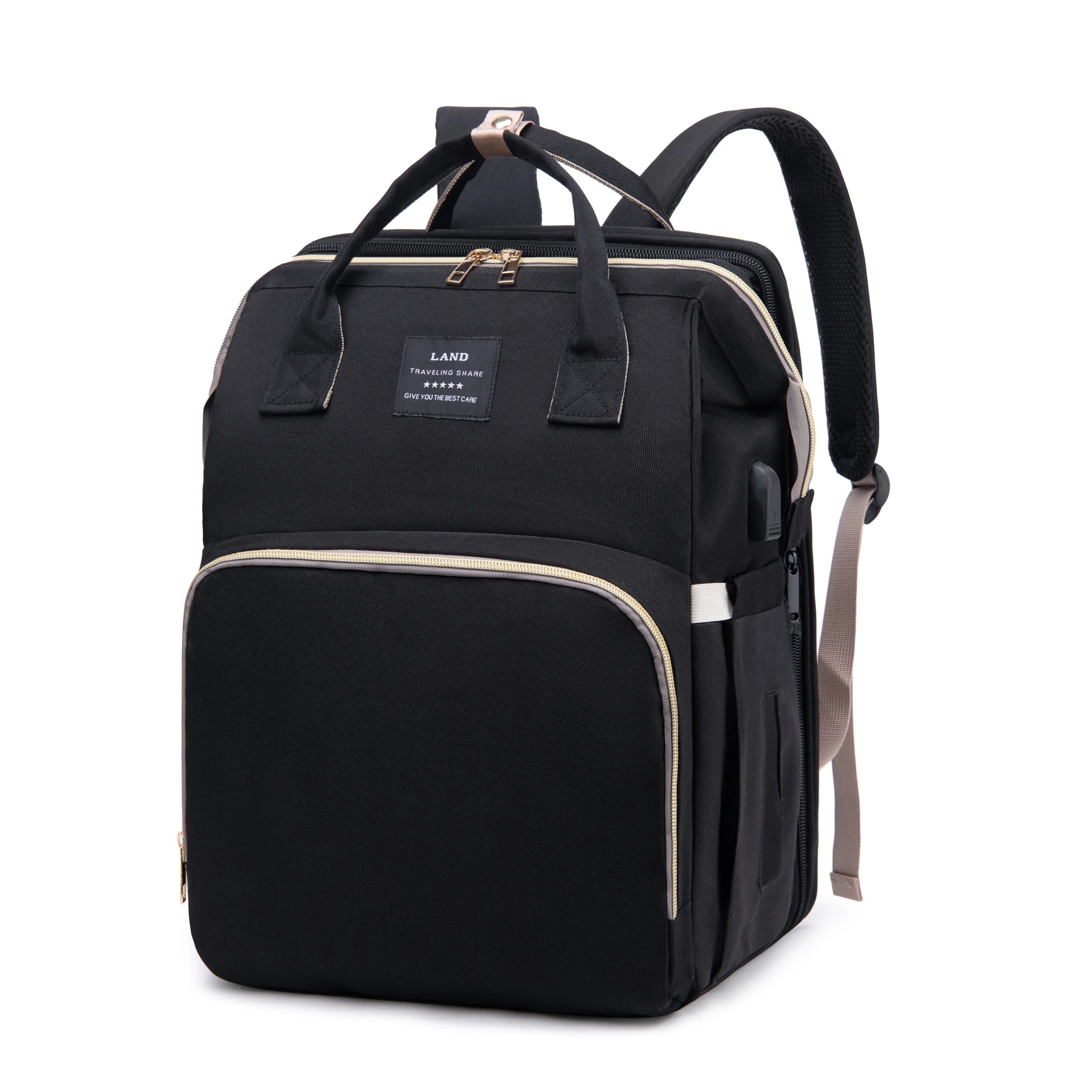 Mochila Maternidade com Berço Dobrável Integrado