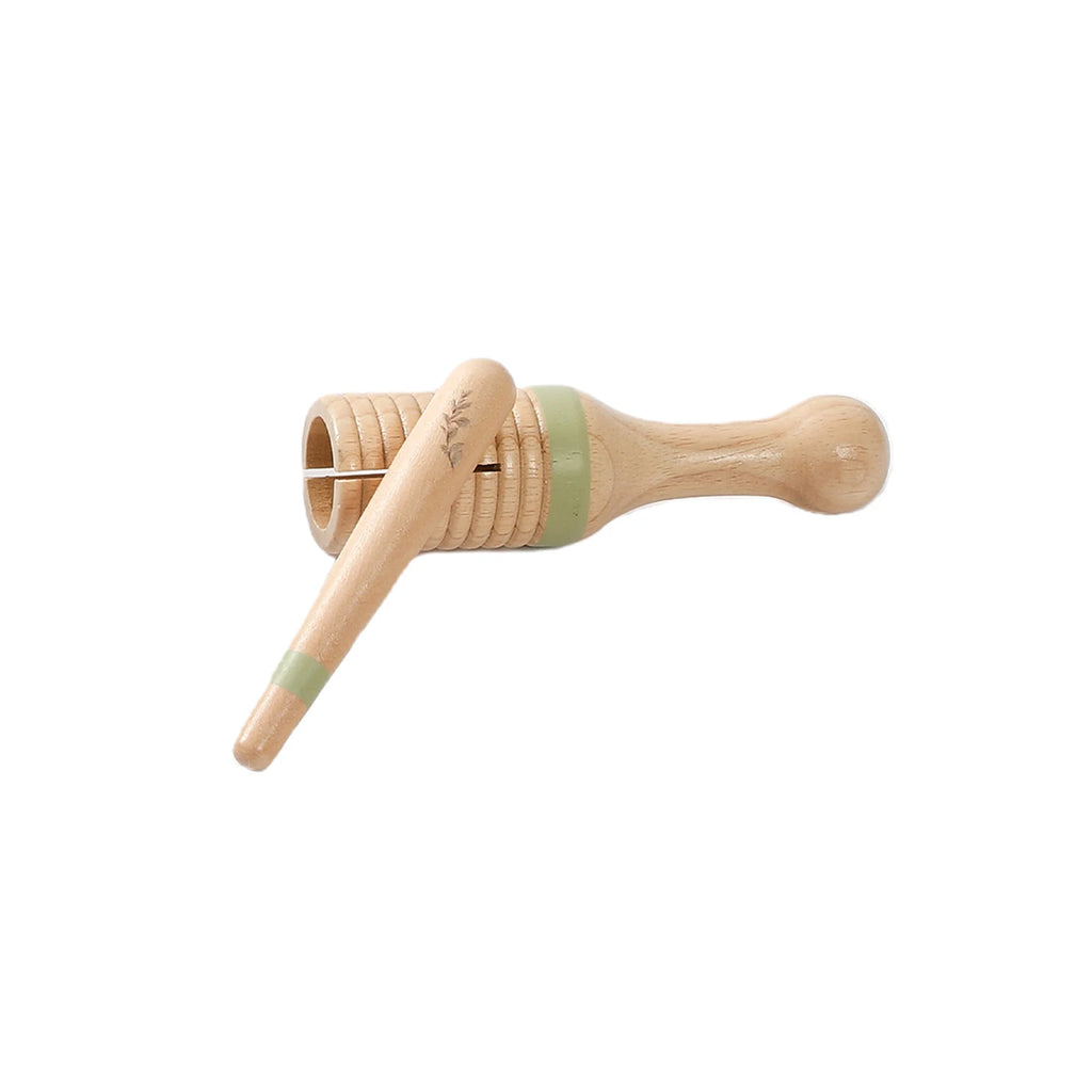 Instrumentos Musicais Educativos — Percussão em Madeira para Bebês
