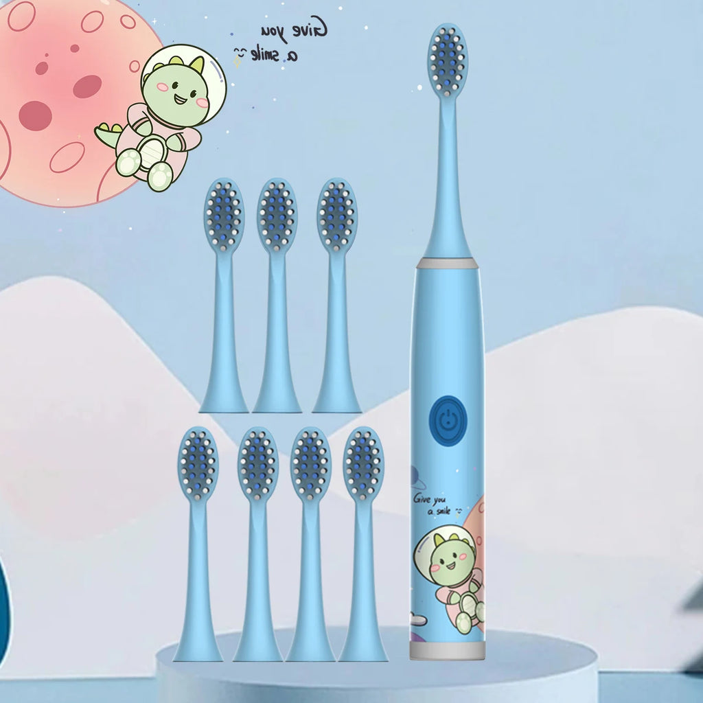 Escova de Dentes Elétrica Infantil — Série Espacial