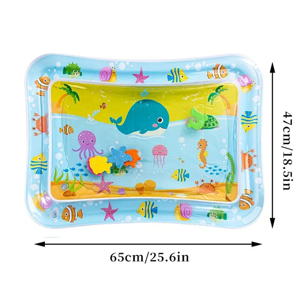 Tapete Aquático Inflável para Bebês — Estimulação Sensorial