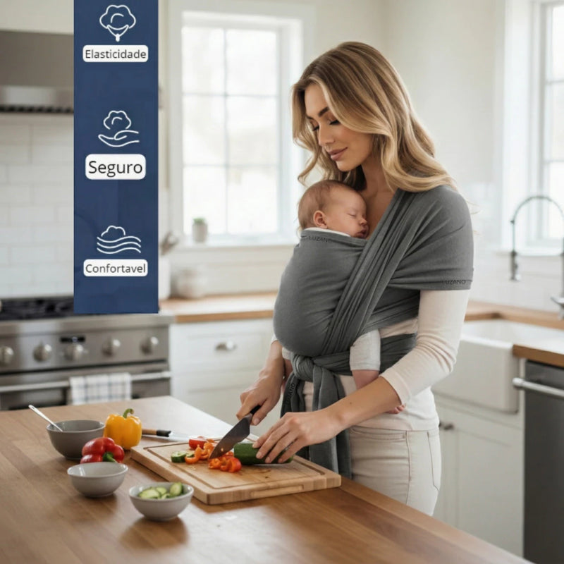 Carregador de Bebê Ergonômico - BabyHug™